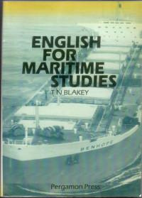 Image of English for Maritime Studies