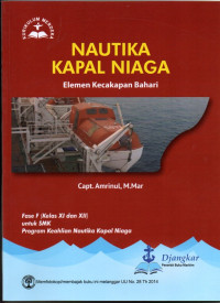 Image of Nautika Kapal Niaga : Elemen Kecakapan Bahari